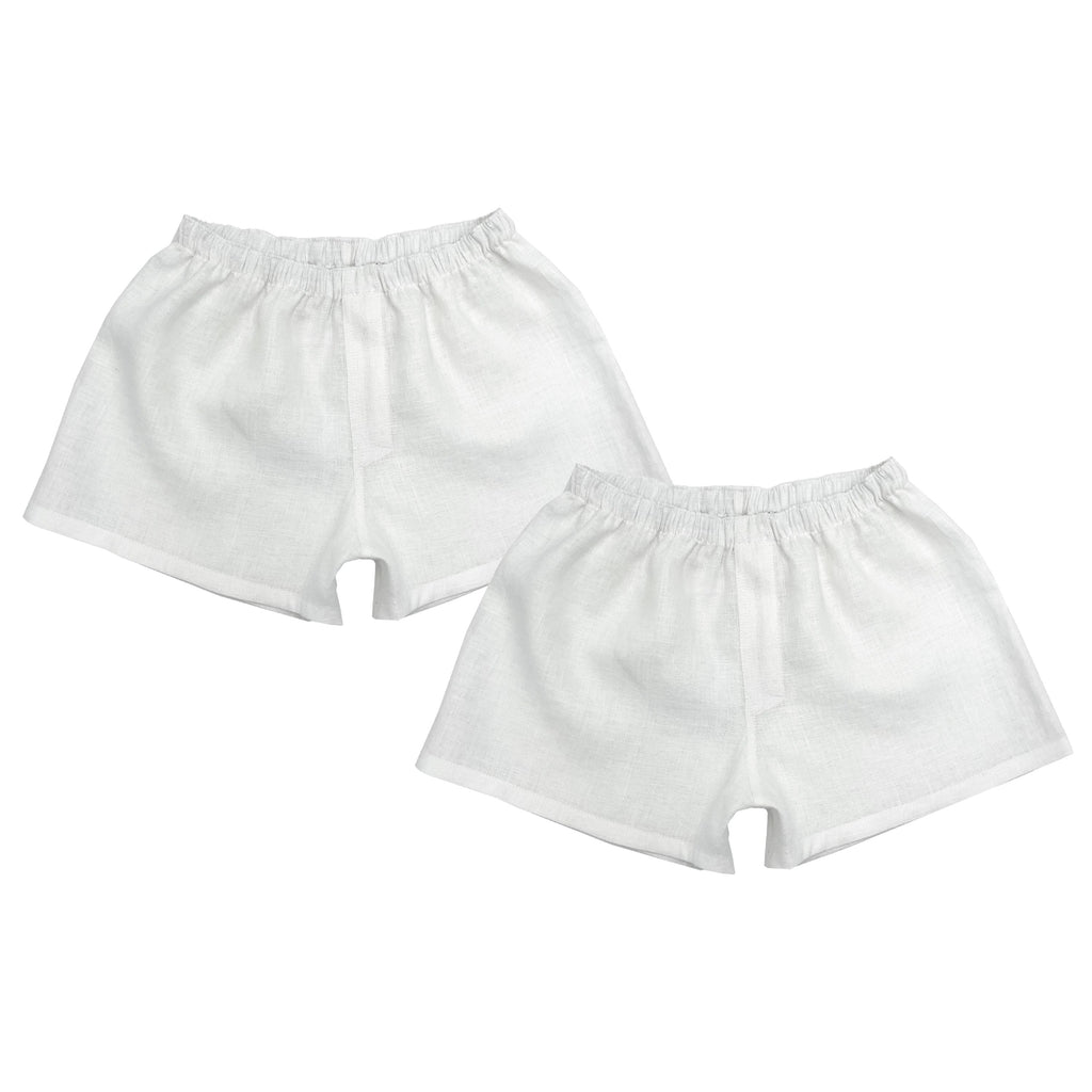 Women’s Linen Loose Boxers Set