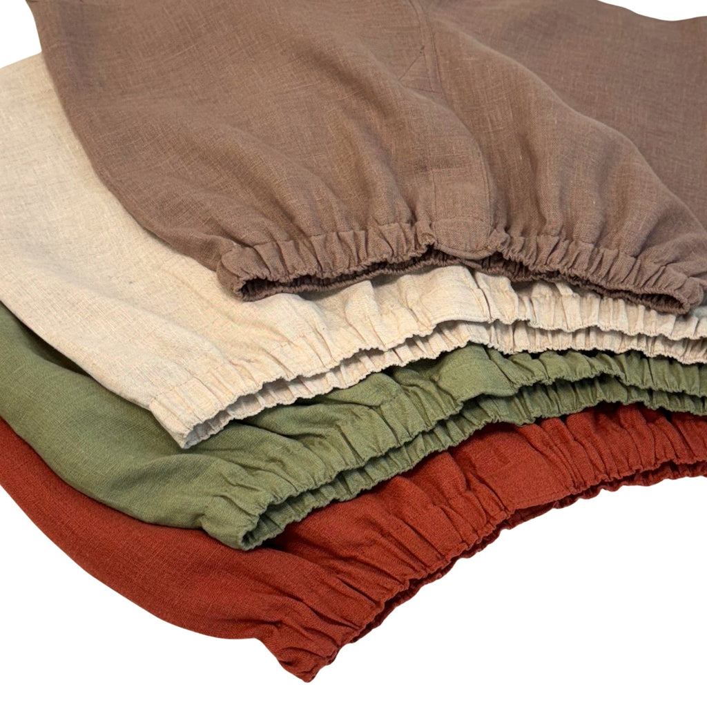 Boxer Shorts Set in Neutral Tones