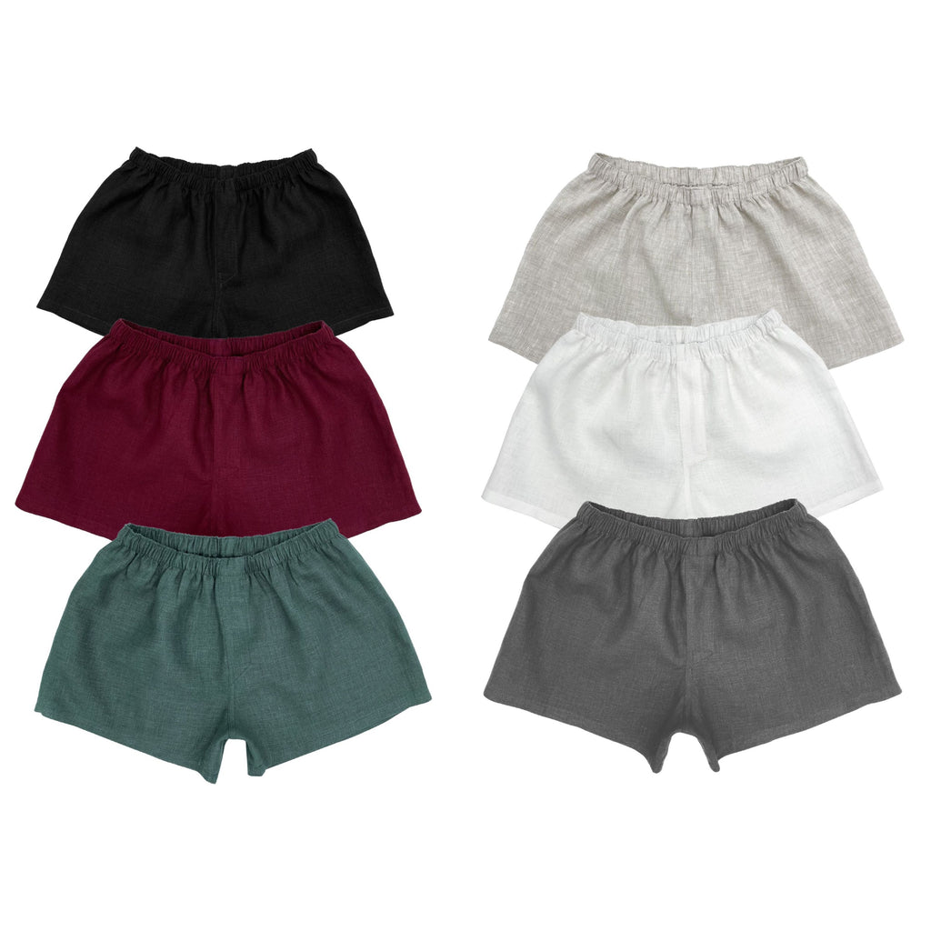 Multi-Pack Boxers for Daily Rotation