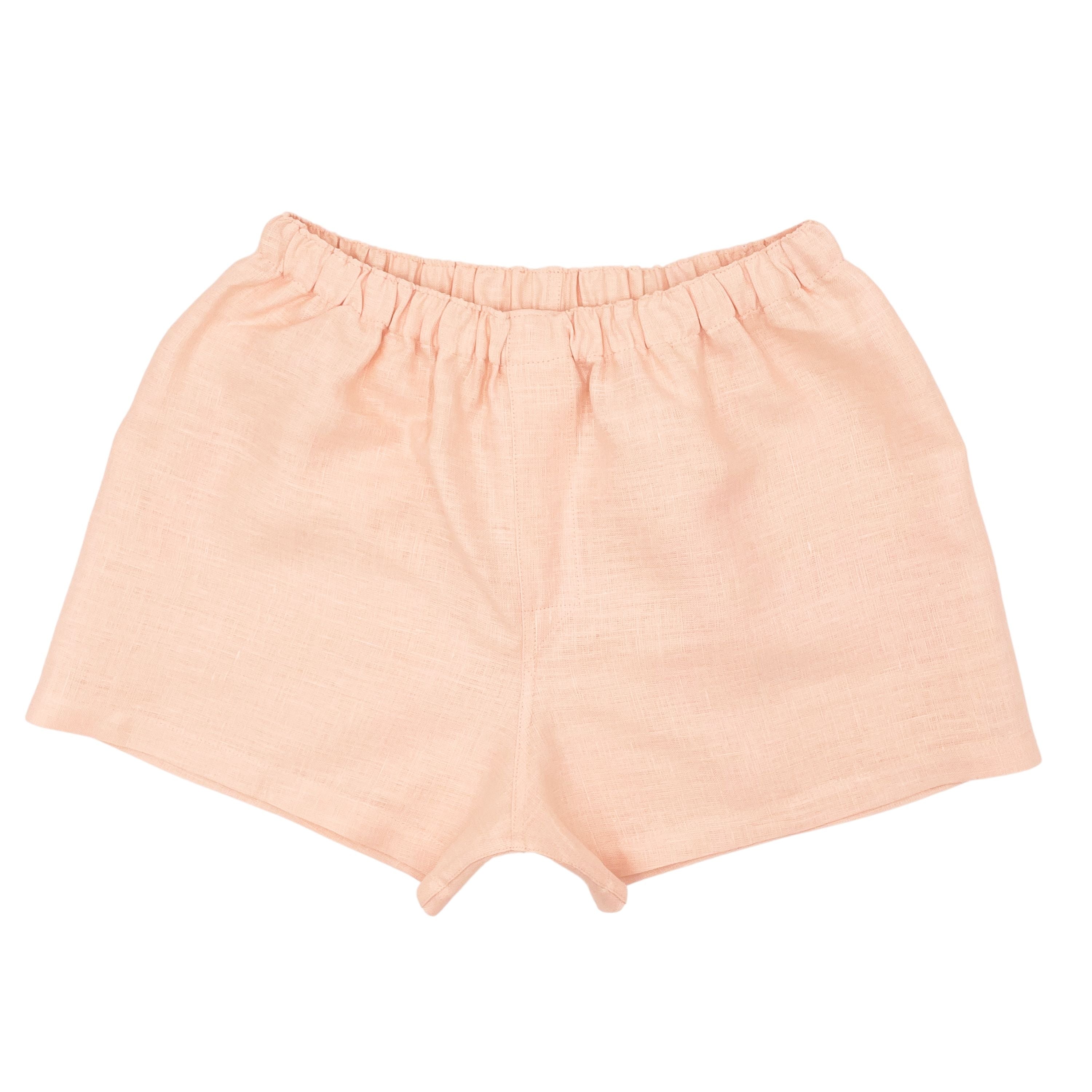 Reduced-Weight Peach Men’s Linen Underwear