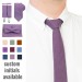 Linen mauve (wisteria) tie