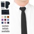 Linen black ties6