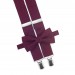 Linen burgundy (wine/cabernet) tie