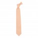 Linen peach (bellini) tie and pocket square