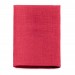 Linen red (valentina) bow tie and pocket square