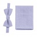 Linen light purple pocket square