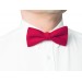 Linen red (valentina)bow tie and suspenders