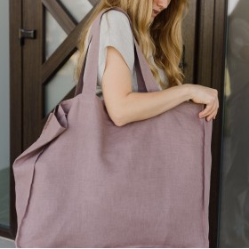 Tan tote bag