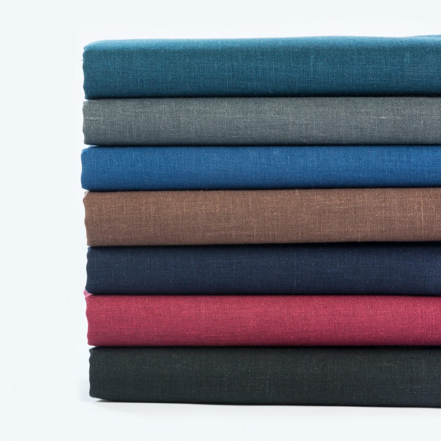 Linen fabric for sewing — Ducksnfoxes